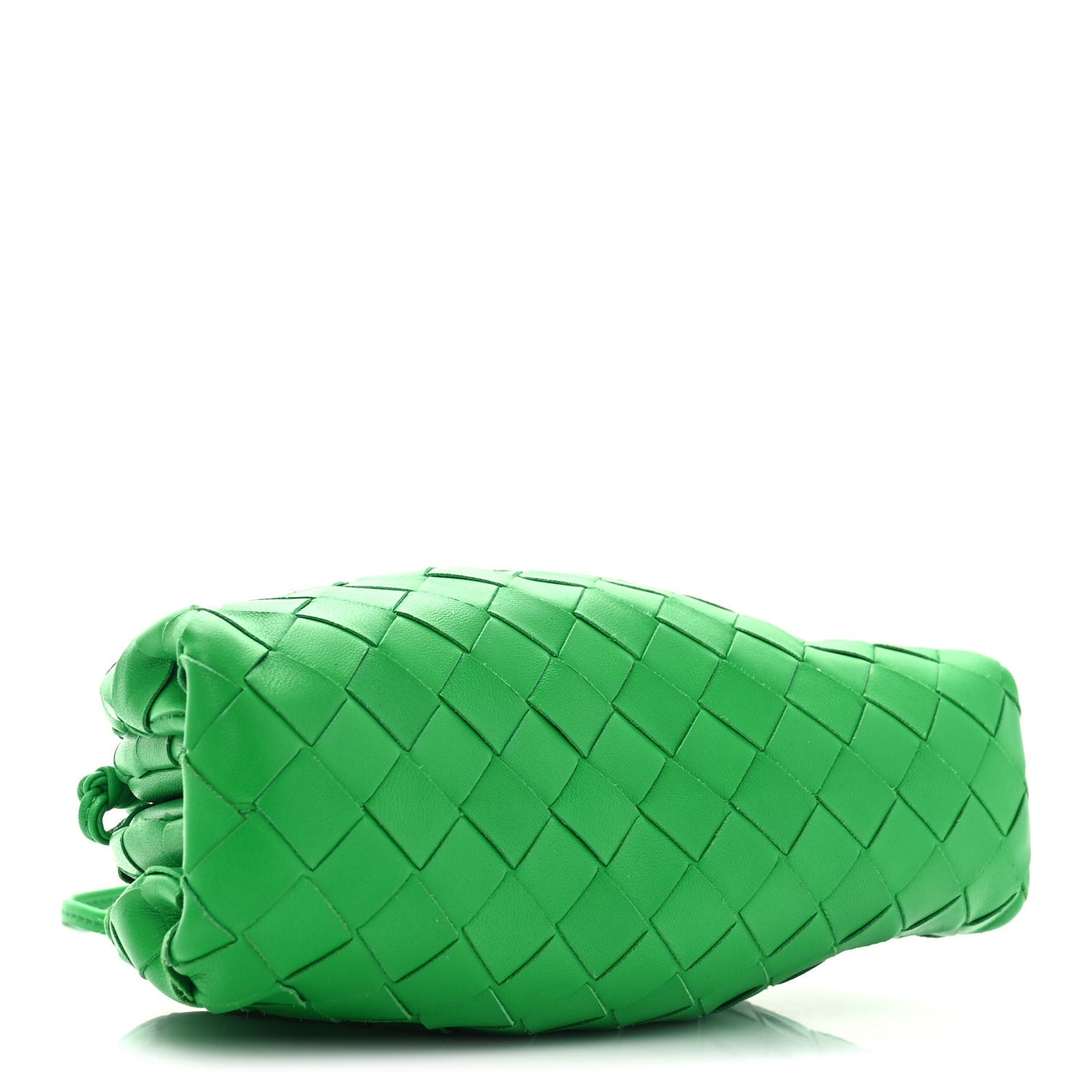 Nappa Intrecciato The Mini Pouch Clutch Parakeet