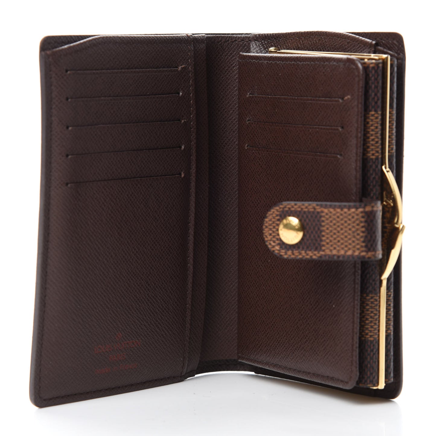 Damier Ebene French Purse Wallet