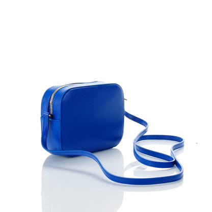 Saint Laurent Grain De Poudre Small Classic Monogram Camera Bag Blue Majorelle 3 of 7