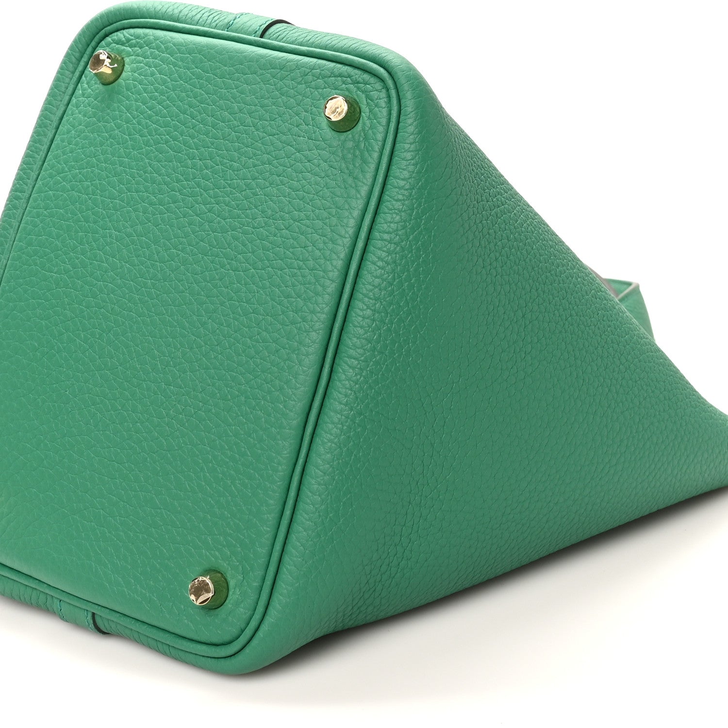 Hermes Taurillon Clemence Picotin Lock 18 Vert Vertigo 10 of 10