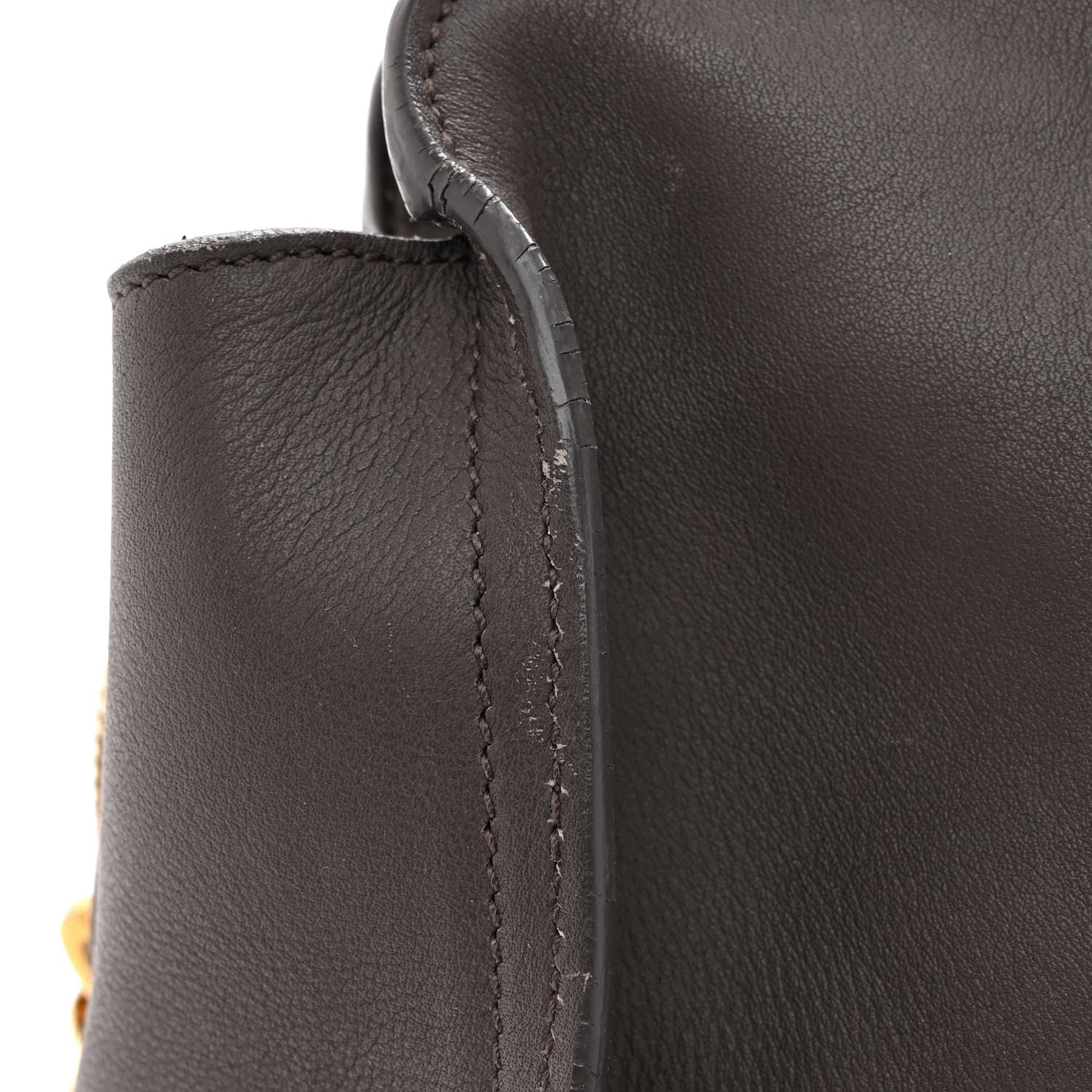 Saint Laurent Sheepskin Medium Cabas ChYc Grey 10 of 12