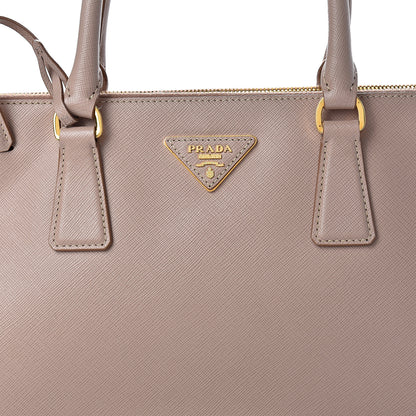 Prada Saffiano Medium Galleria Double Zip Tote Cammeo 10 of 17