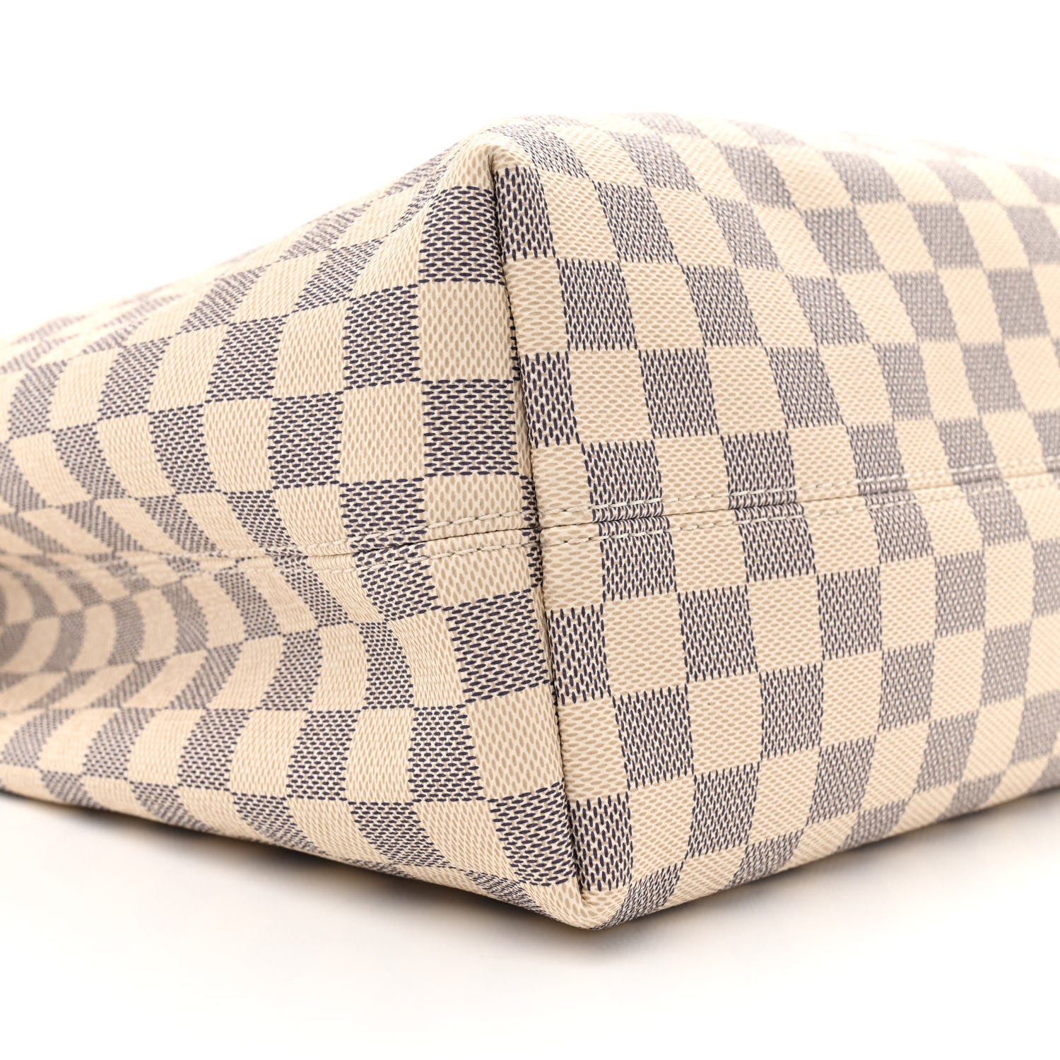 Louis Vuitton Damier Azur Graceful MM Rose Ballerine 8 of 9