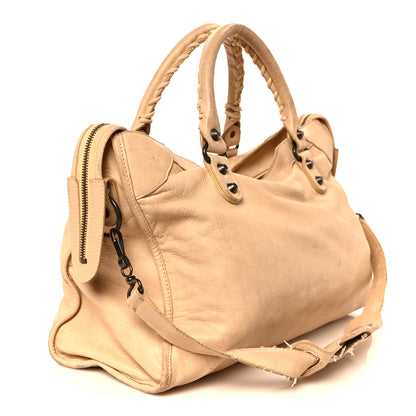 Balenciaga Agneau Classic Hardware City Sahara 4 of 16