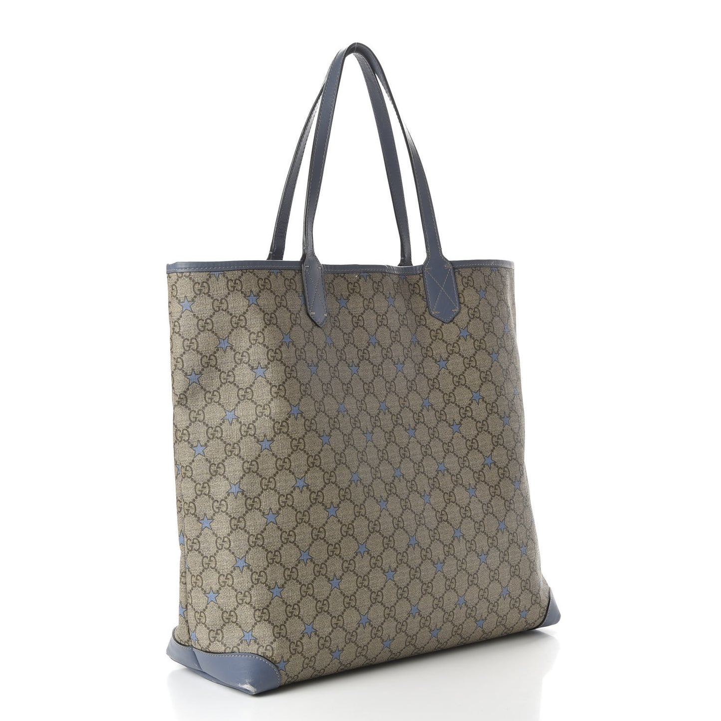 GG Supreme Stars Tote Blue