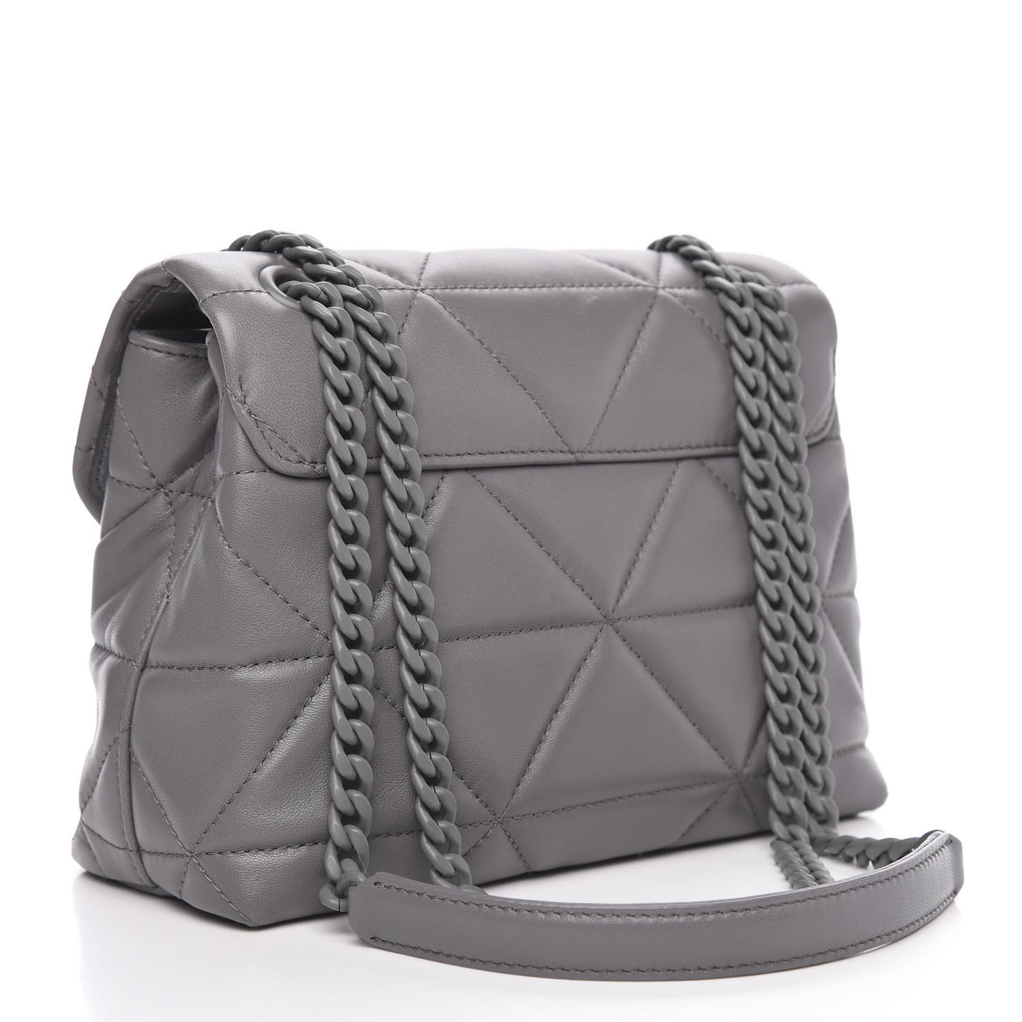 Nappa Triangle Stitched Small Spectrum Bag Marmo