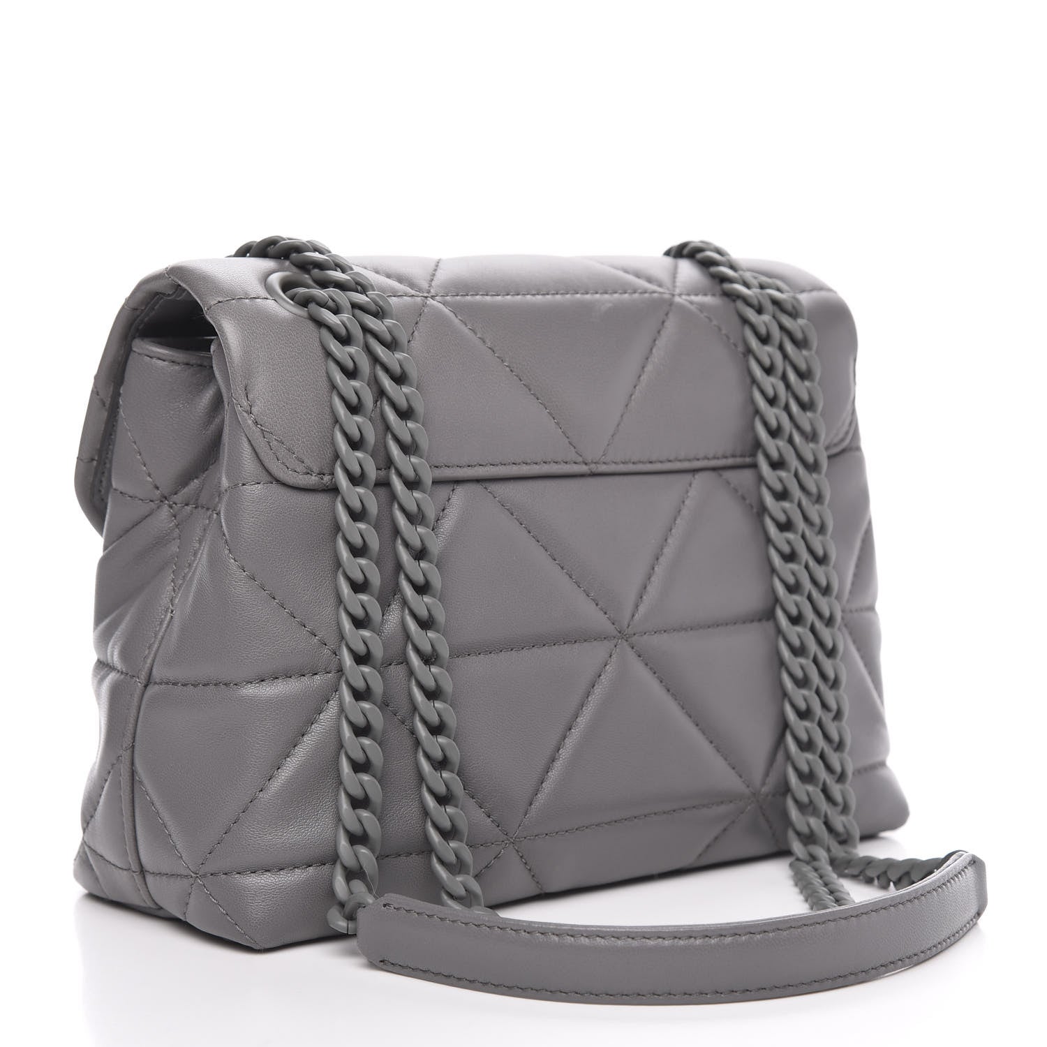 Prada Nappa Triangle Stitched Small Spectrum Bag Marmo 3 of 10
