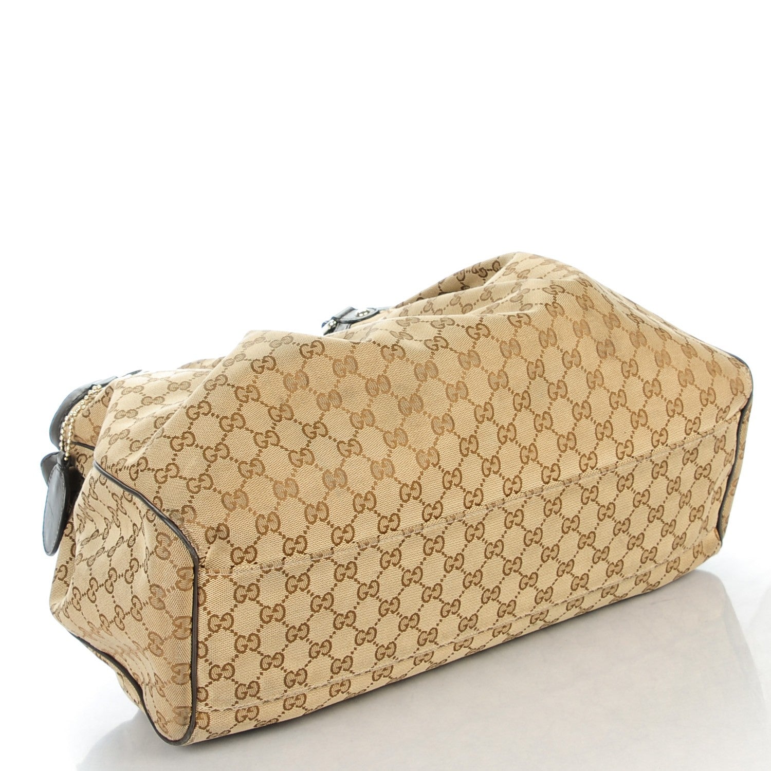 Gucci Monogram Large Sukey Tote Dark Brown 4 of 8