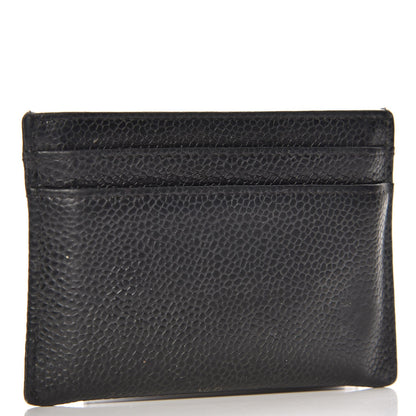 Chanel Caviar Timeless CC Card Holder Black 3 of 8