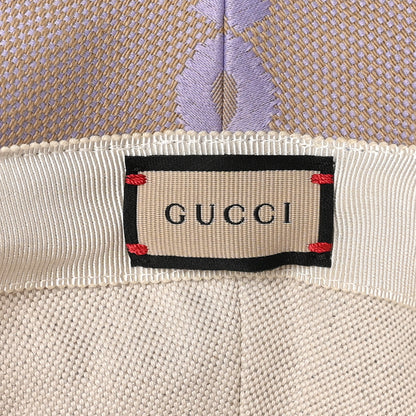 Gucci Monogram Jumbo GG Mosteria Bucket Hat S Beige Lapis 8 of 8