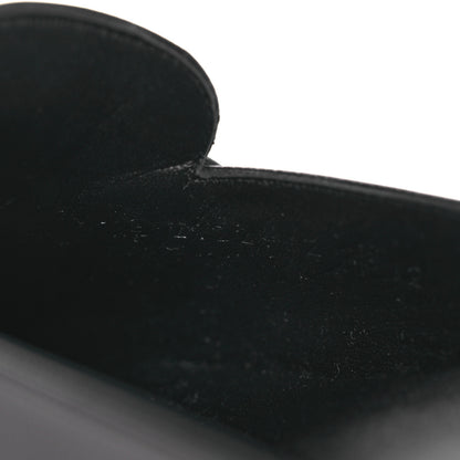 Hermes Goatskin Oz Mules 37.5 Black 10 of 12