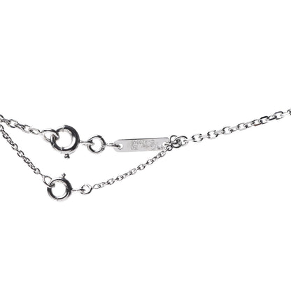 Cartier 18K White Gold Diamond Small Hearts and Symbols Pendant Necklace 6 of 7