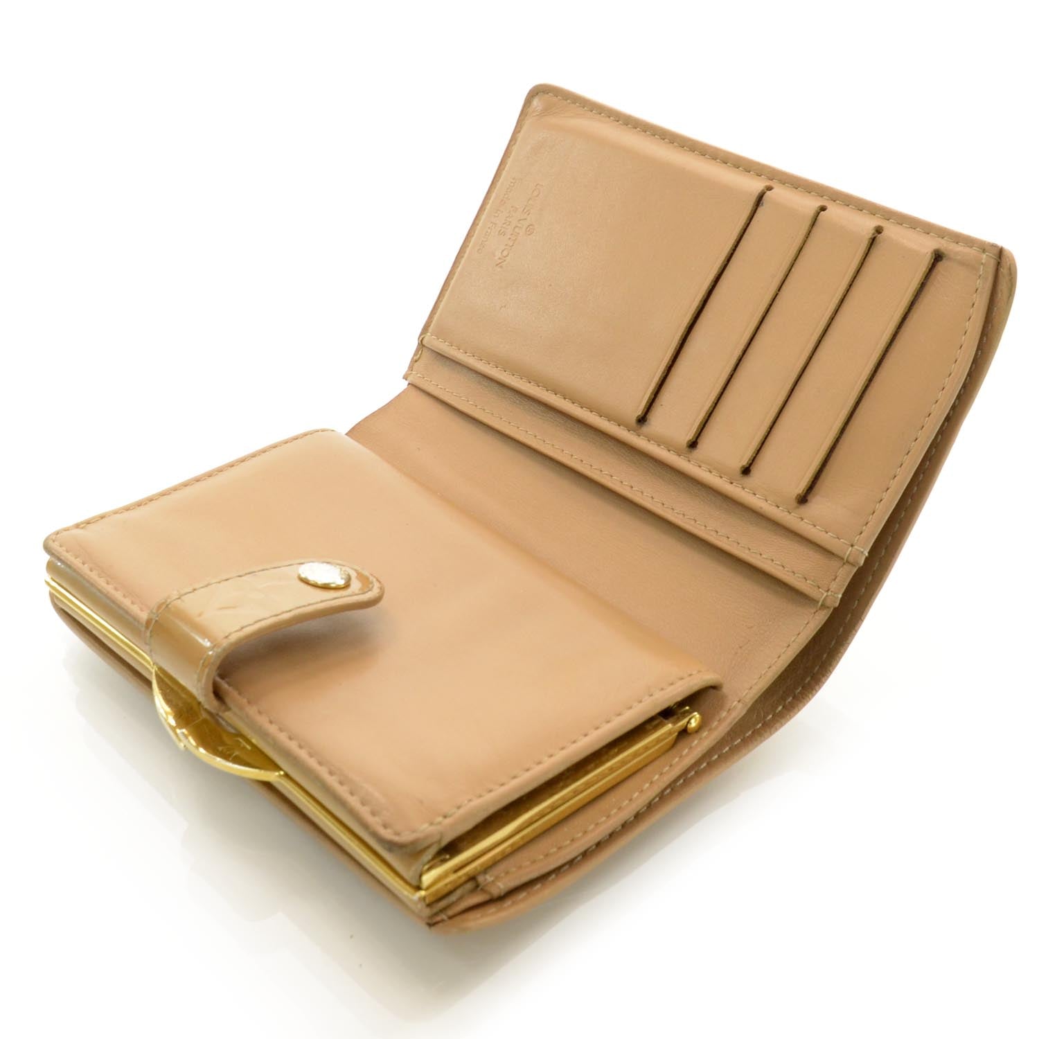 Louis Vuitton Vernis French Purse Wallet Noisette 5 of 8