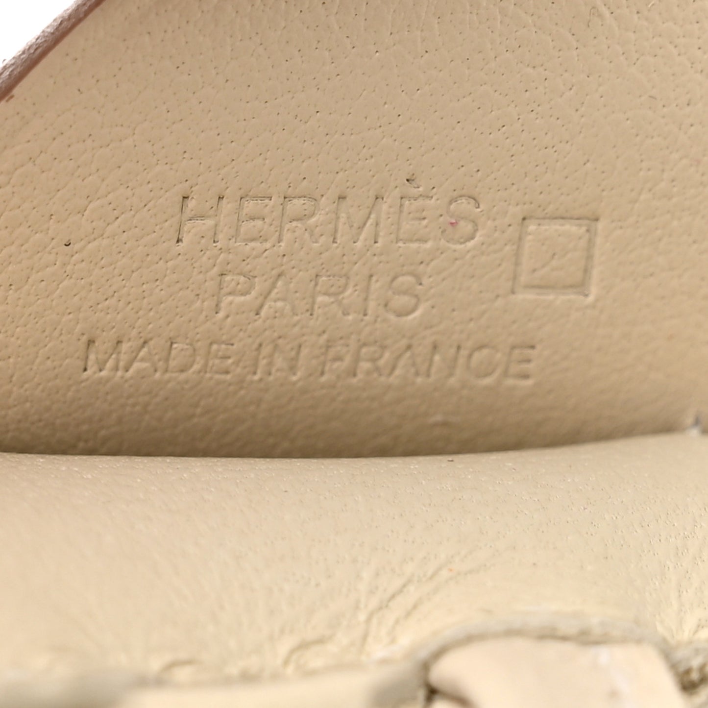 Milo Lambskin Matte Alligator Touch Grigri Rodeo Pegase Horse Bag Charm PM Craie Nata Beton