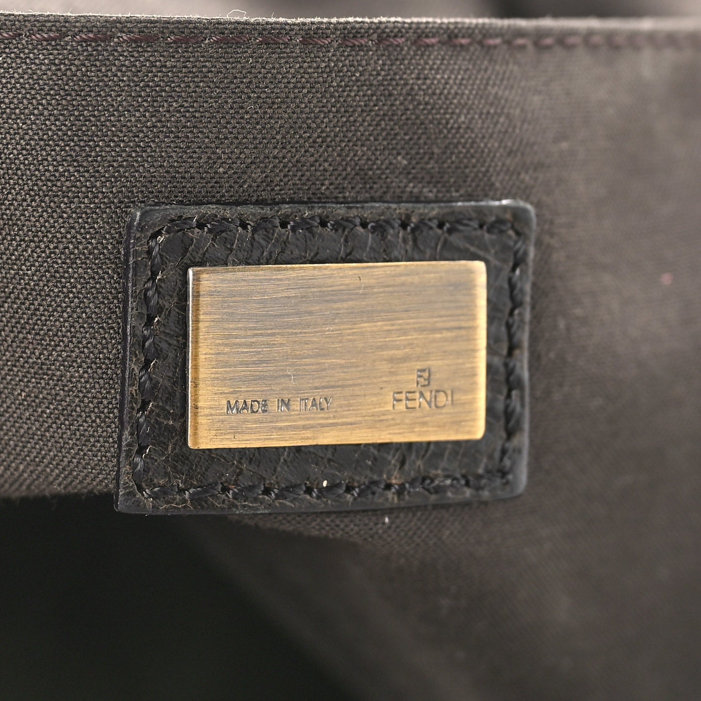 Zucca B Bis Flap Bag Tobacco Castagna