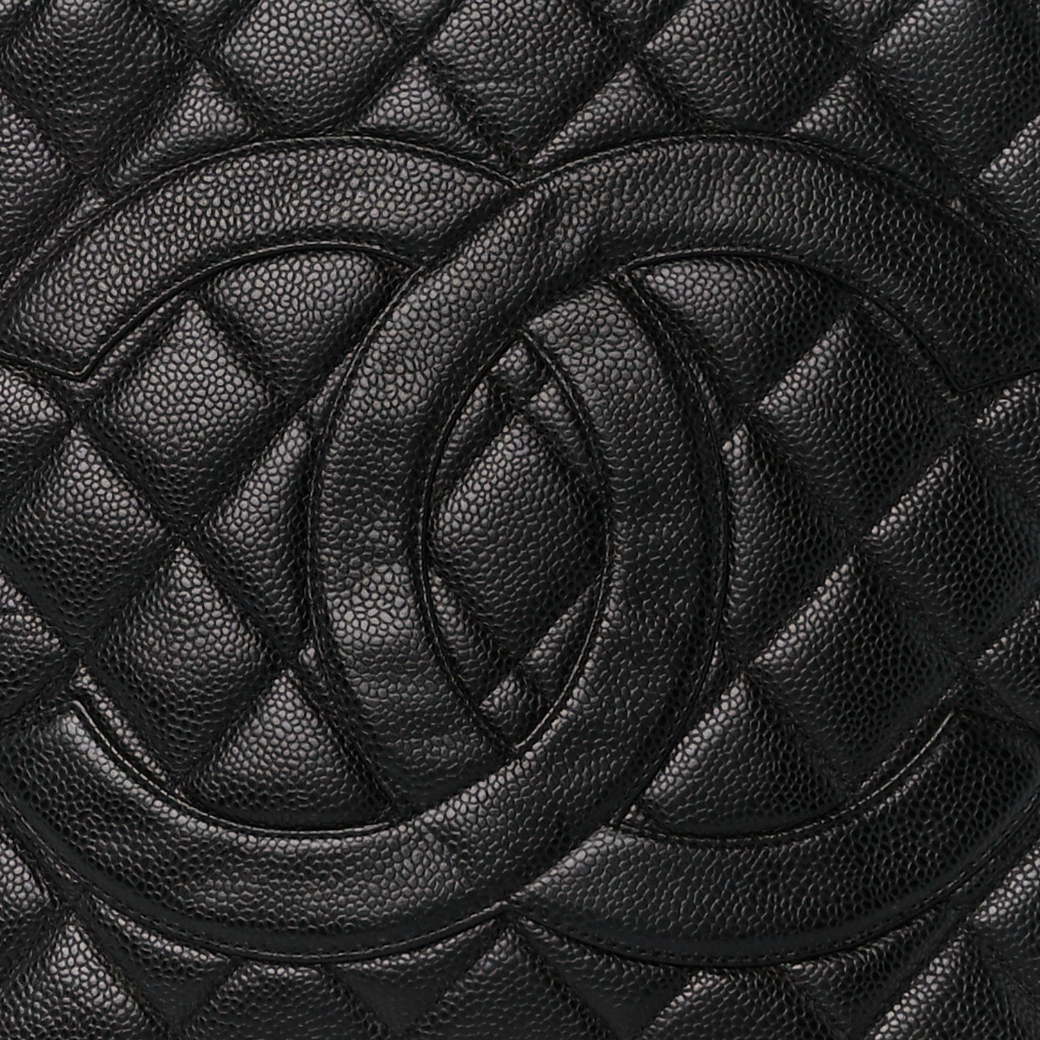 Chanel Caviar Quilted Medallion Tote Black 7 of 10