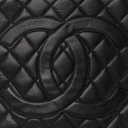 Chanel Caviar Quilted Medallion Tote Black 7 of 10