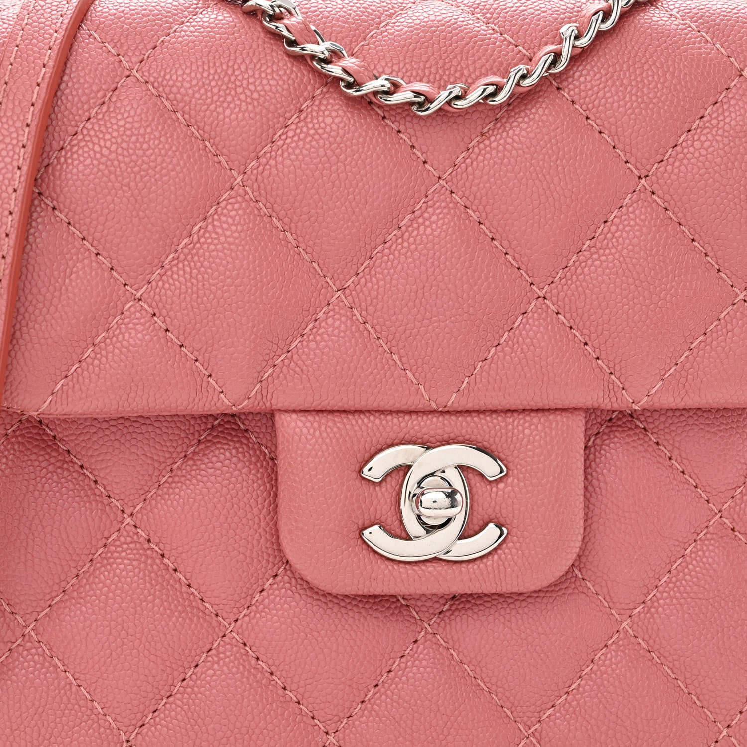 Chanel Caviar Quilted Small Urban Companion Flap Pink 8 of 10