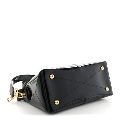 Louis Vuitton Patent Calfskin Miroir Tote Black 4 of 10