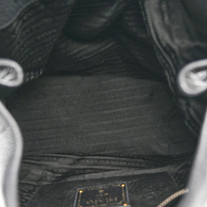 Prada Vitello Daino Hobo Black 5 of 14