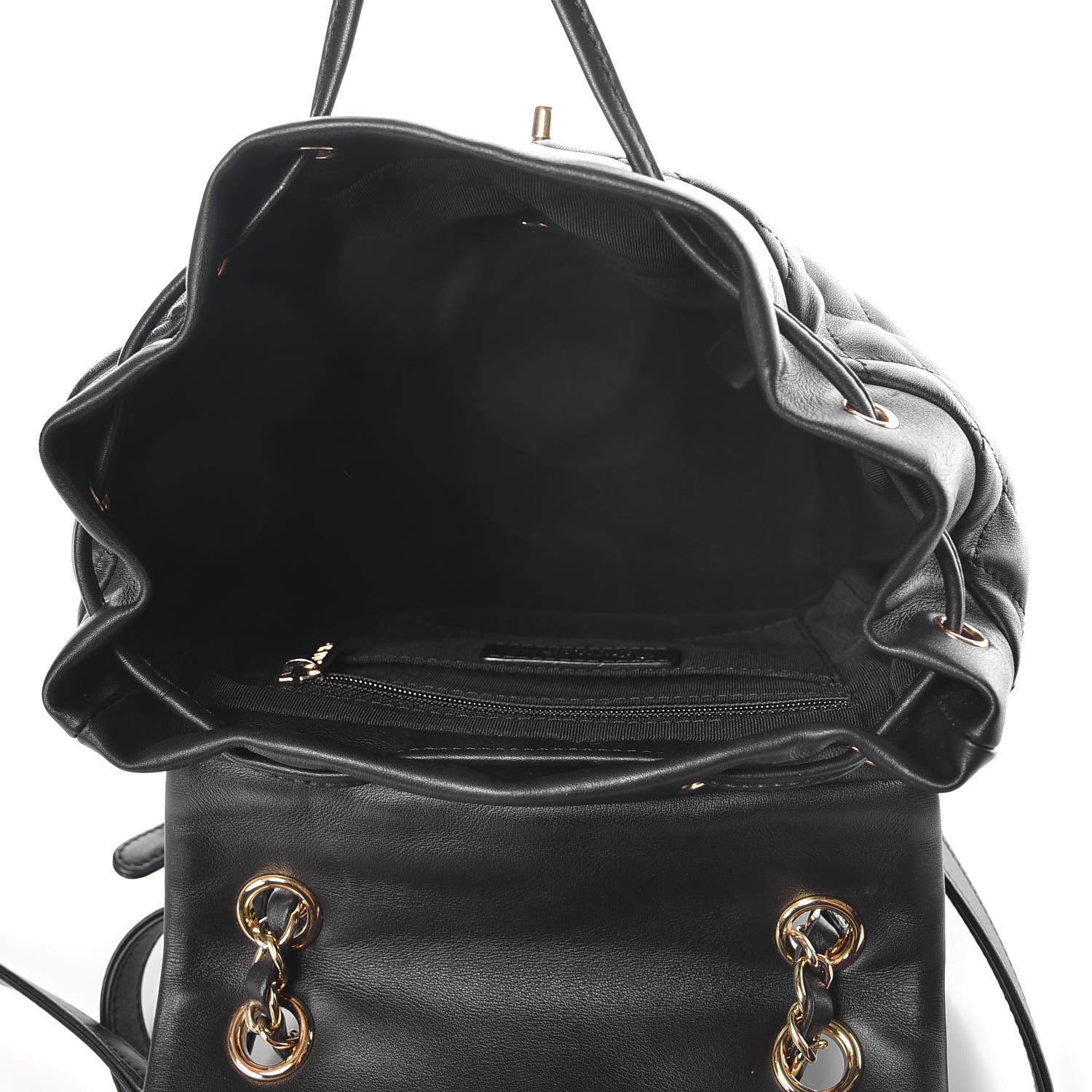 Chanel Lambskin Quilted Small Urban Spirit Backpack Black 5 of 7