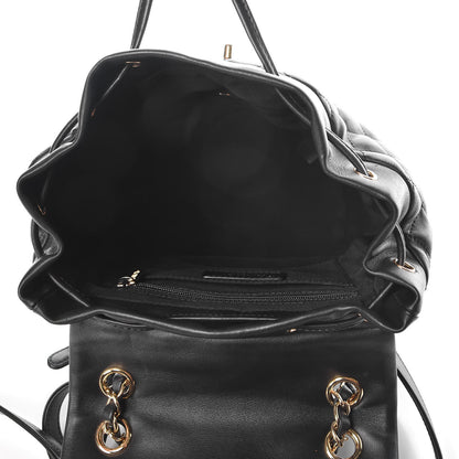 Chanel Lambskin Quilted Small Urban Spirit Backpack Black 5 of 7