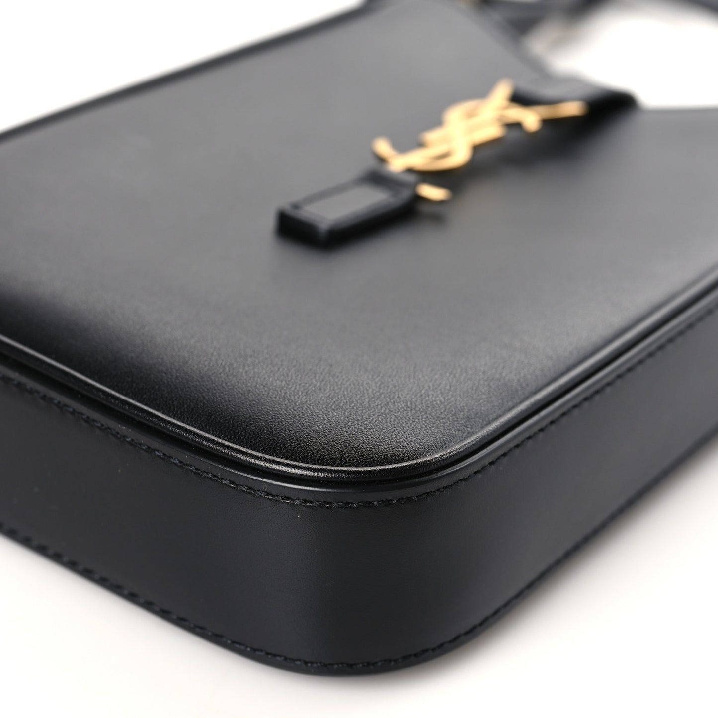 Smooth Calfskin Mini Le 5 A 7 Vertical Hobo Black