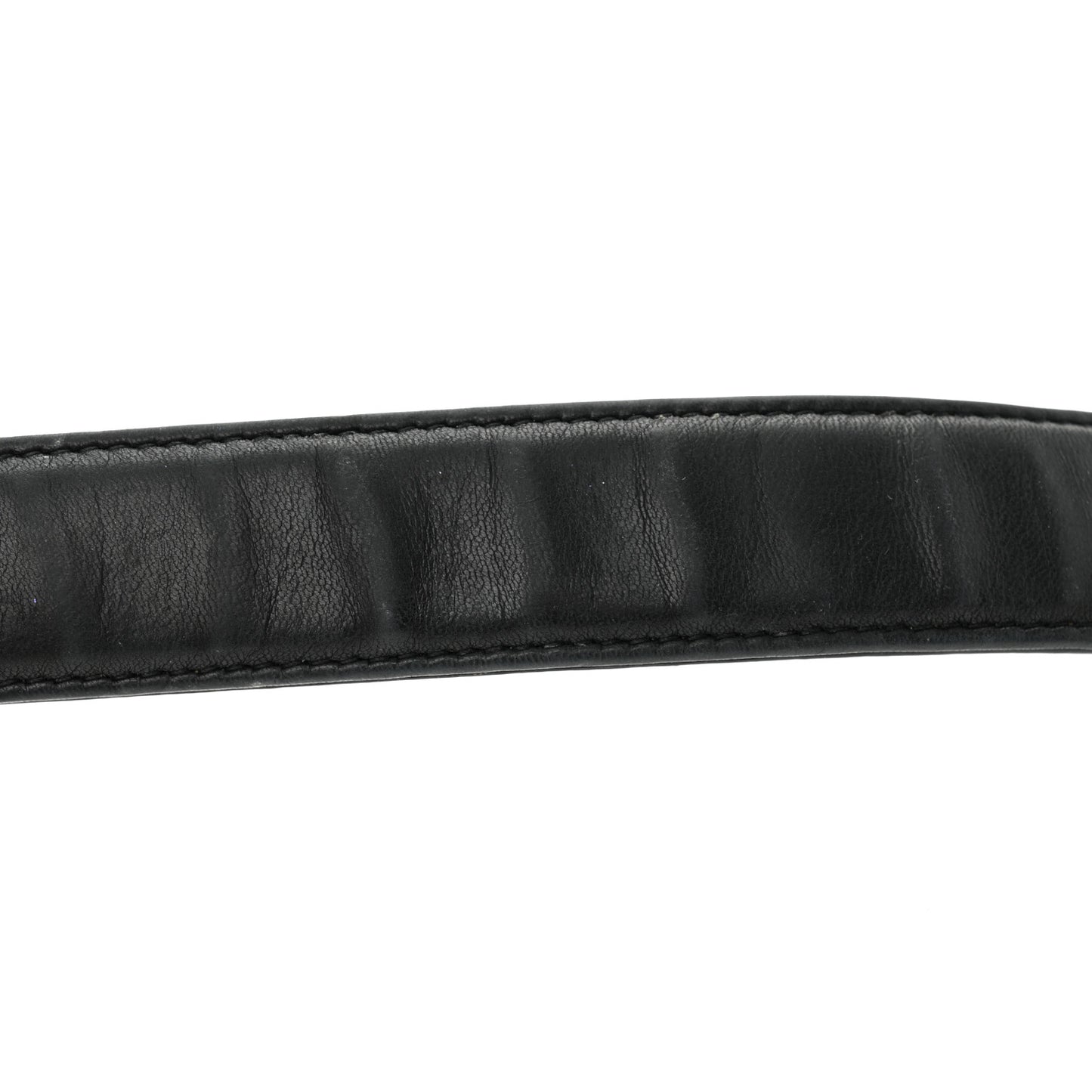 Lambskin Matelasse Monogram Medium Vicky Chain Bag Black