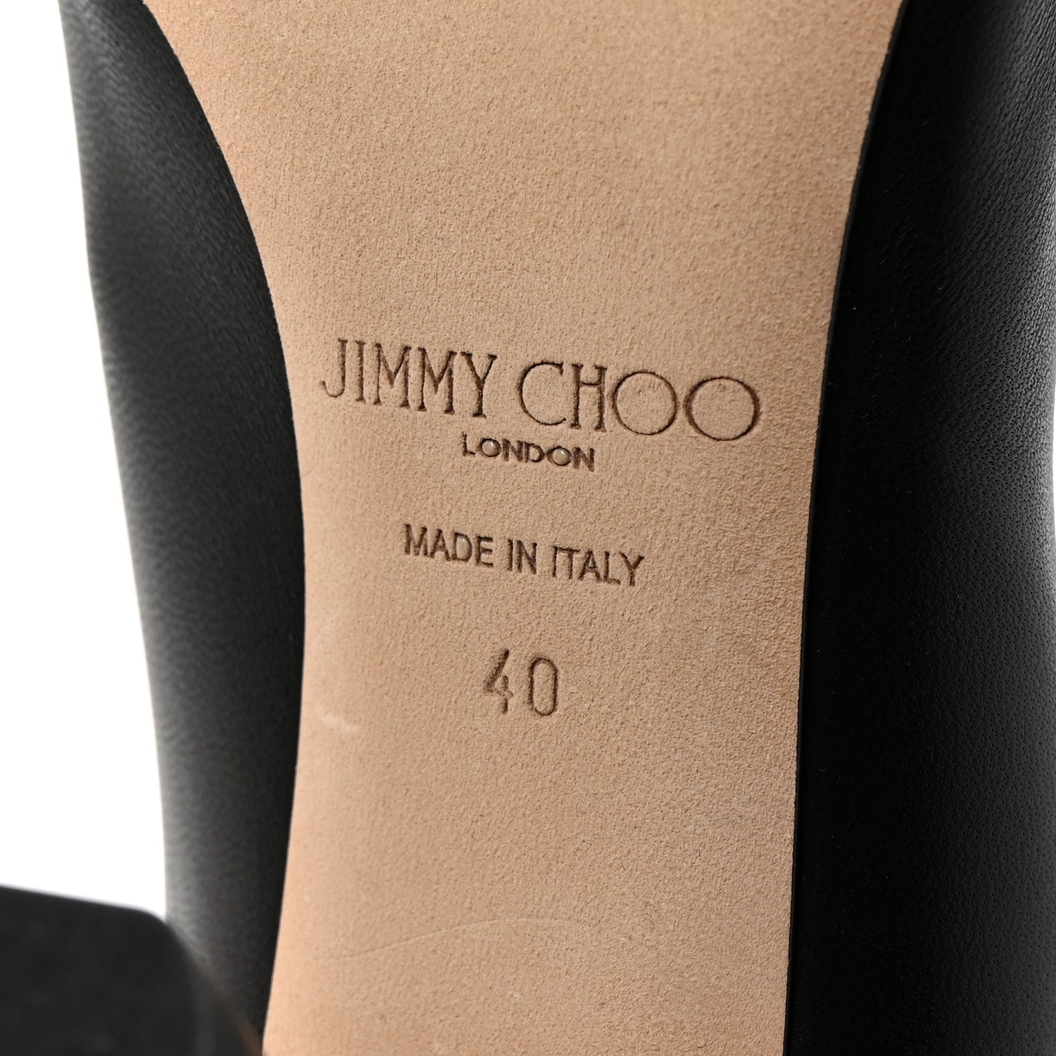 Jimmy Choo Calfskin Marva 85 Ankle Boots 40 Black 7 of 8
