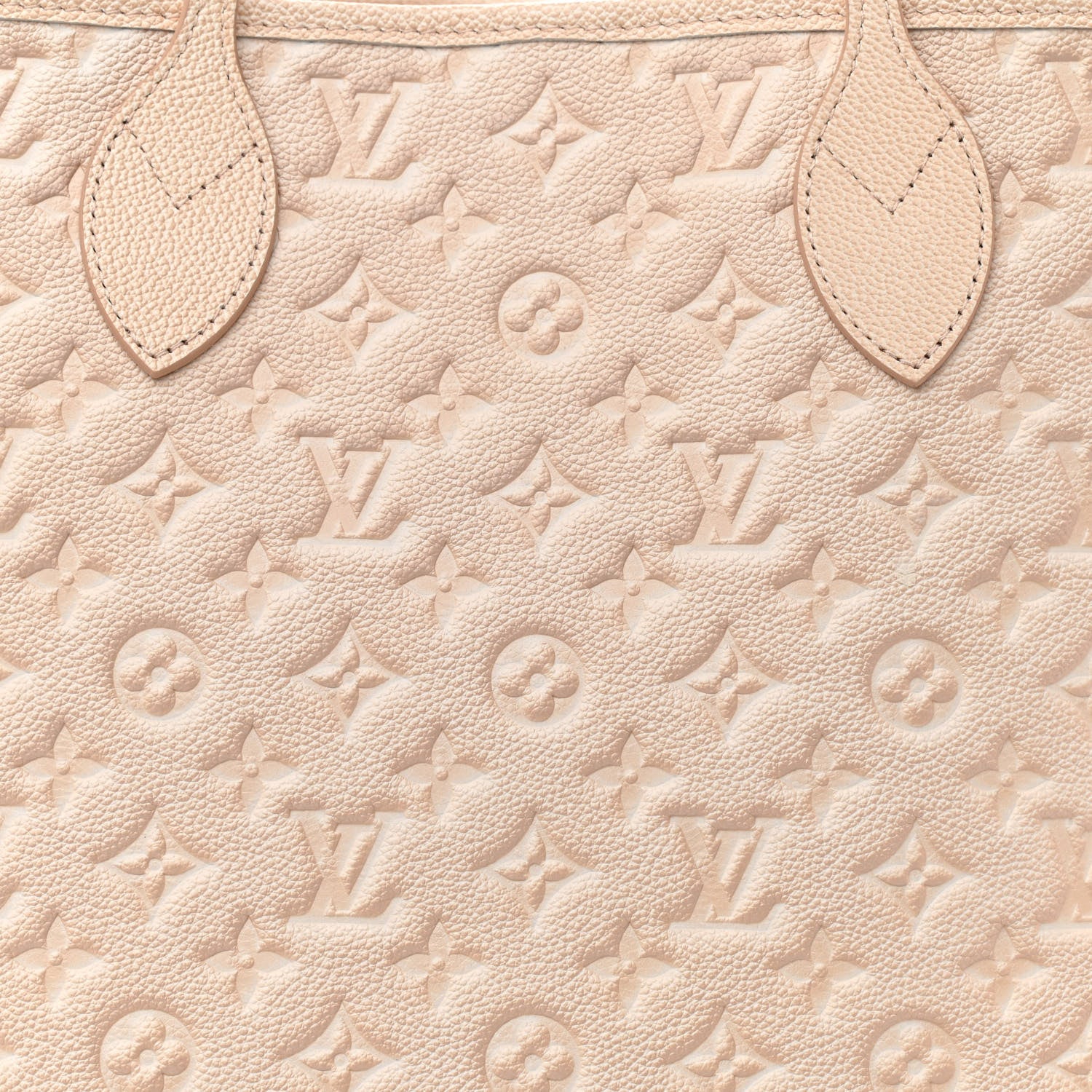 Louis Vuitton Empreinte Monogram Summer Stardust Neverfull MM Beige Clair 9 of 11
