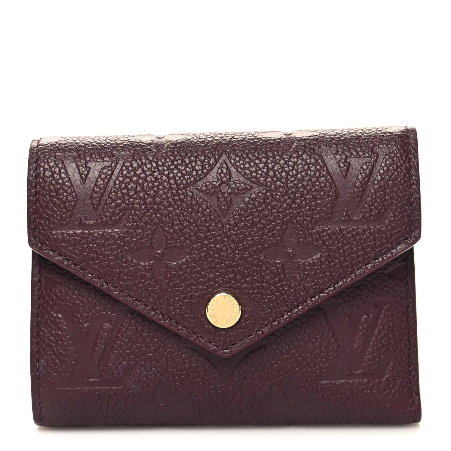 Louis Vuitton Empreinte Victorine Wallet Wine 1 of 8
