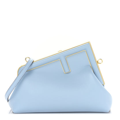Fendi Shiny Nappa Small Fendi First Azzurro Baby 1 of 9