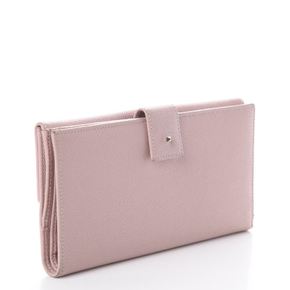 Valentino Garavani Grained Calfskin Continental Wallet Pink 2 of 5