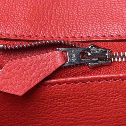 Hermes Taurillon Clemence Birkin 35 Bougainvillea 18 of 29