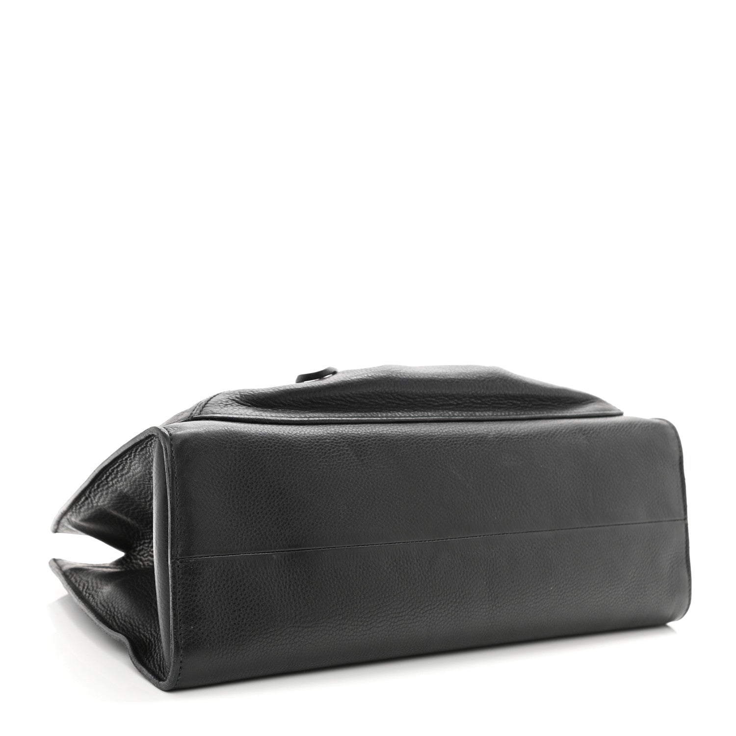 Gucci Calfskin Bamboo Handle Tote Black 4 of 13