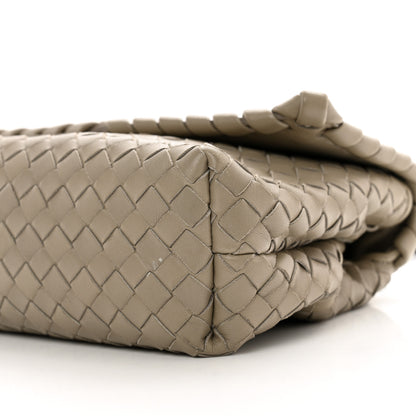 Bottega Veneta Nappa Intrecciato Baby Olimpia Shoulder Bag Limestone 10 of 10