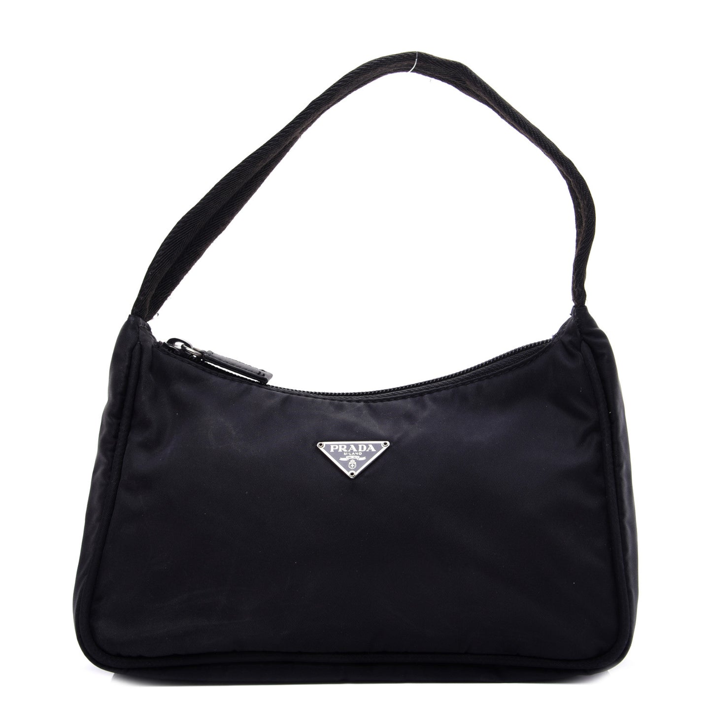 Tessuto Nylon Sport Shoulder Bag Black