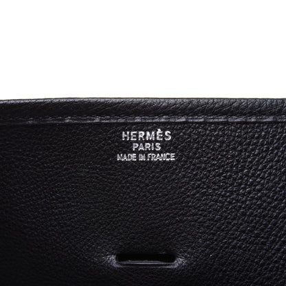 Hermes Taurillon Clemence Evelyne PM Black 8 of 16