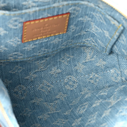 Louis Vuitton Denim Monogram Pochette Cosmetique PM Sky Blue 5 of 7