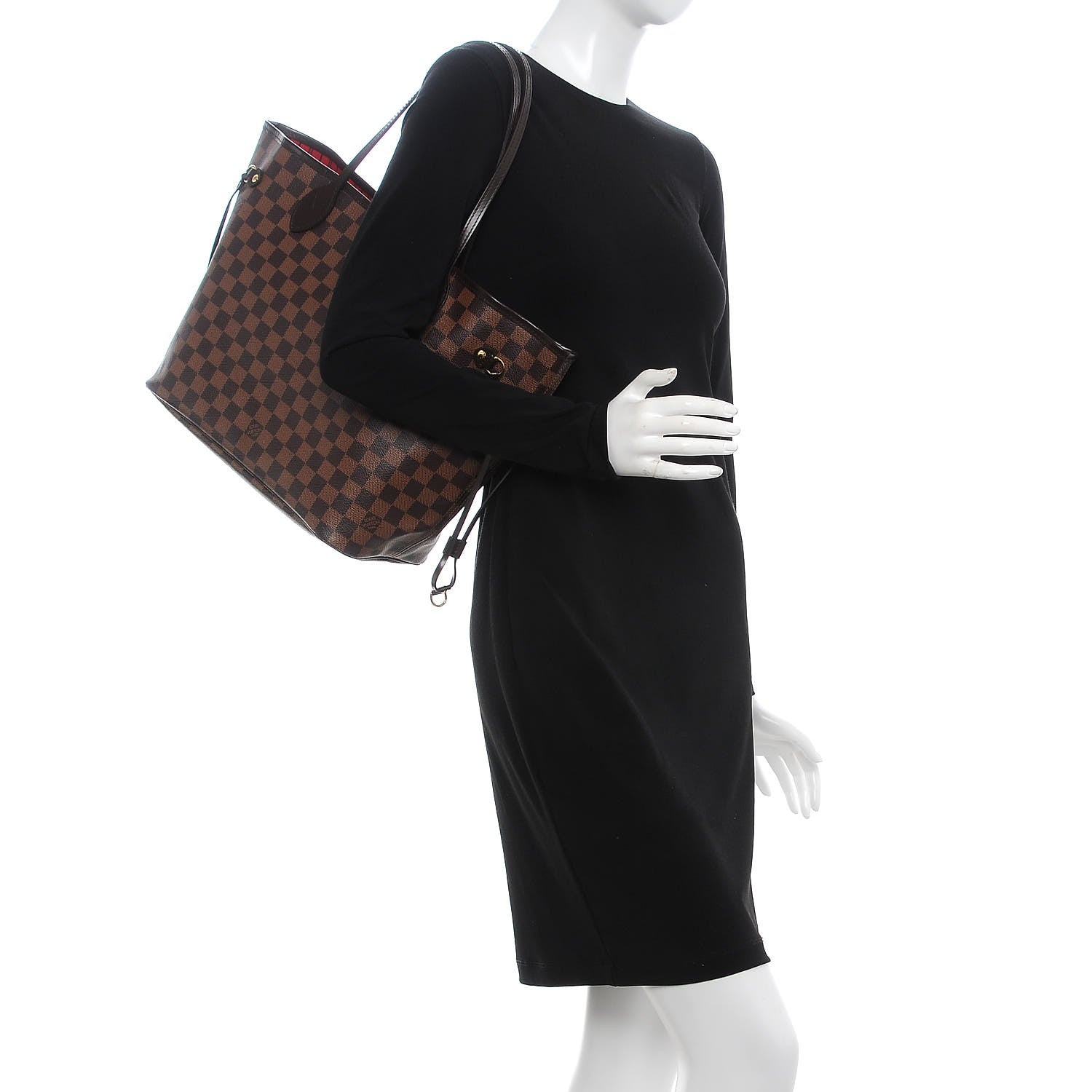 Louis Vuitton Damier Ebene Neo Neverfull MM 2 of 10