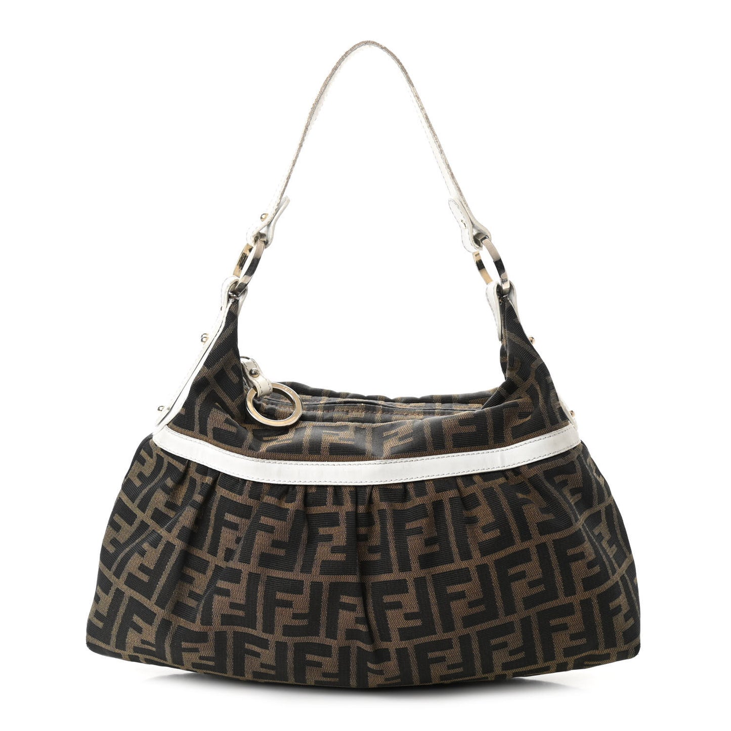 Zucca Hobo Tobacco White
