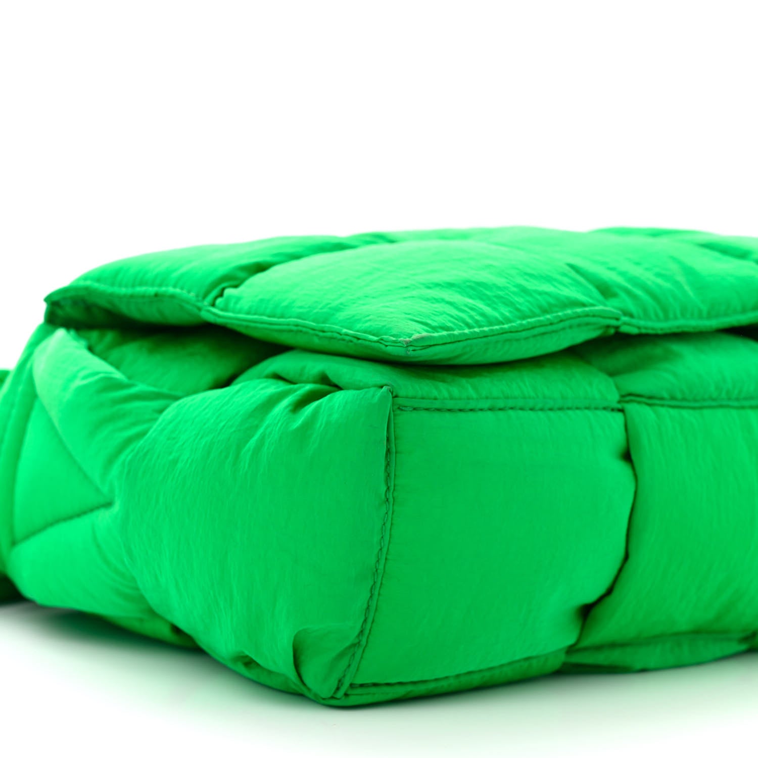 Bottega Veneta Nylon Intrecciato Padded Tech Cassette Bag Parakeet 10 of 16