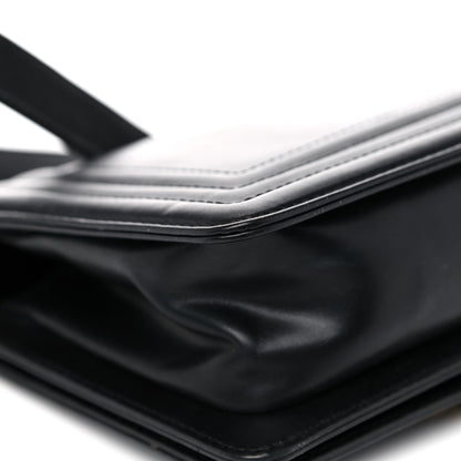 Chanel Glazed Calfskin Medium Boy Flap Black 10 of 16