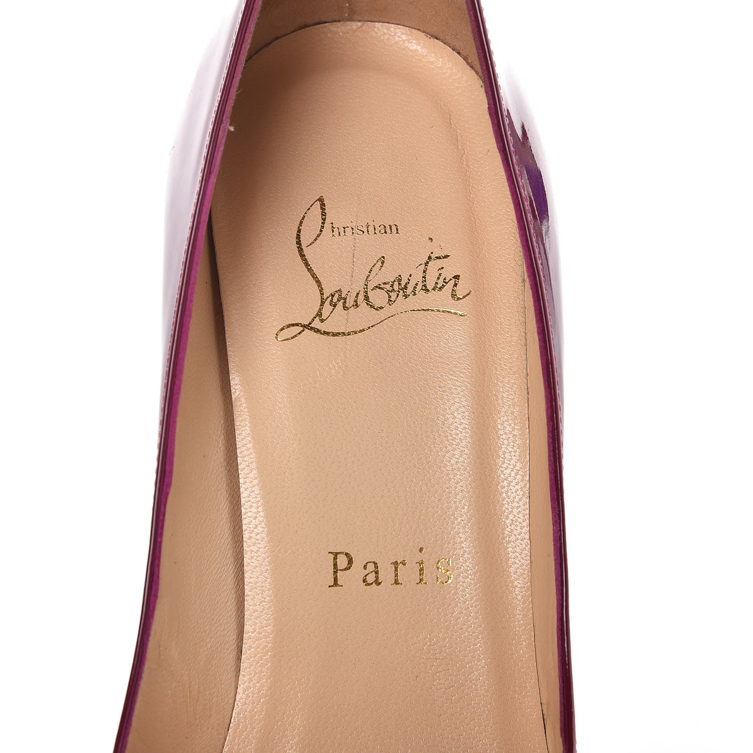 Christian Louboutin Patent Pigalle Plato 120 Pumps 35 Multi 9 of 10