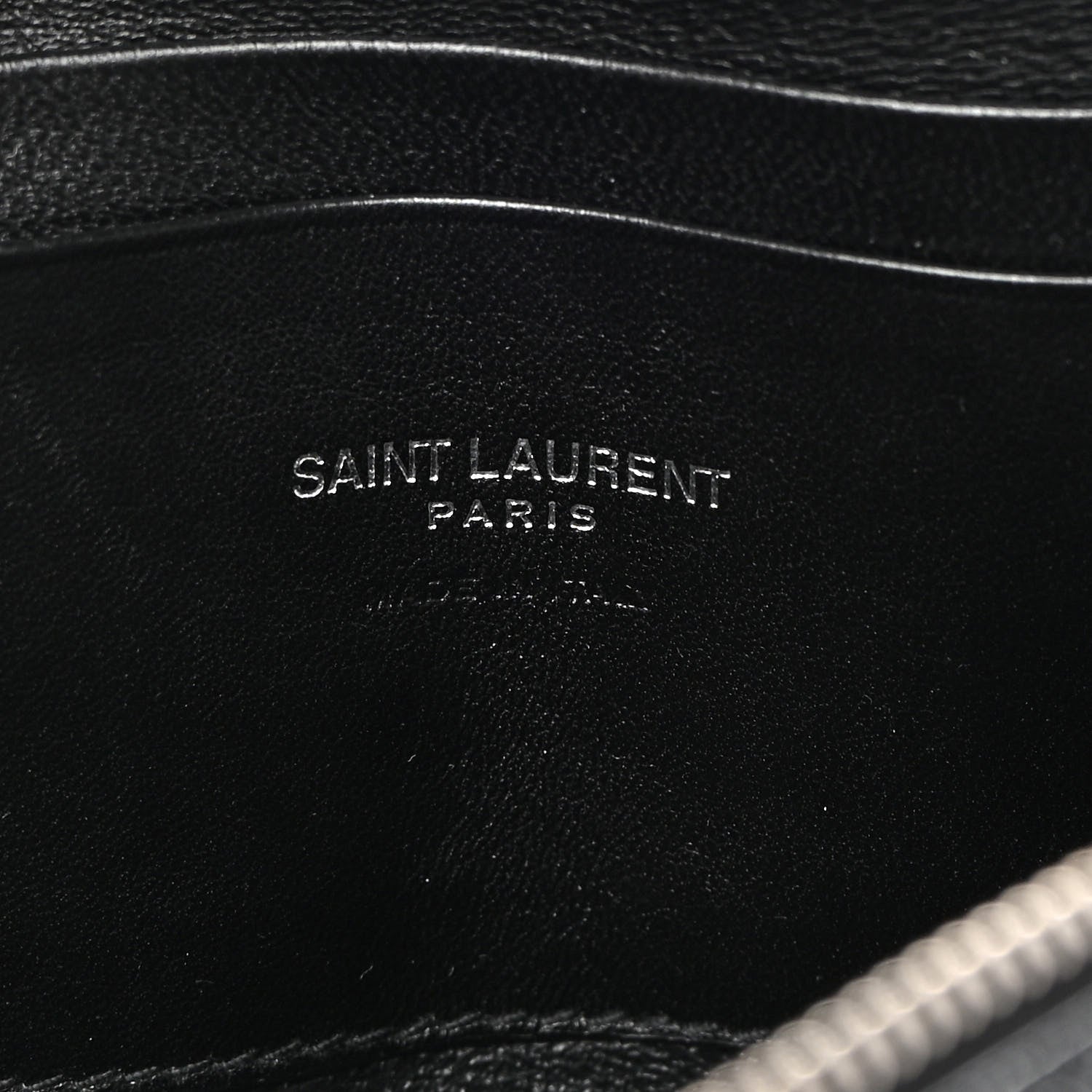 Saint Laurent Grain De Poudre Matelasse Monogram Mini Lou Camera Bag Black 6 of 11