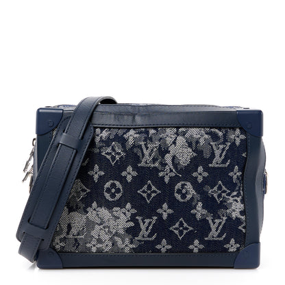 Louis Vuitton LOUIS VUITTON Monogram Tapestry Soft Trunk Bleu 1 of 12