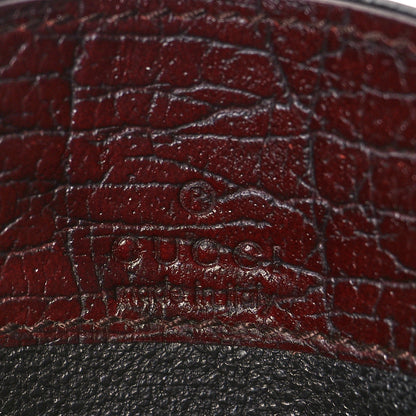 Gucci Calfskin GG Card Holder Burgundy 6 of 8