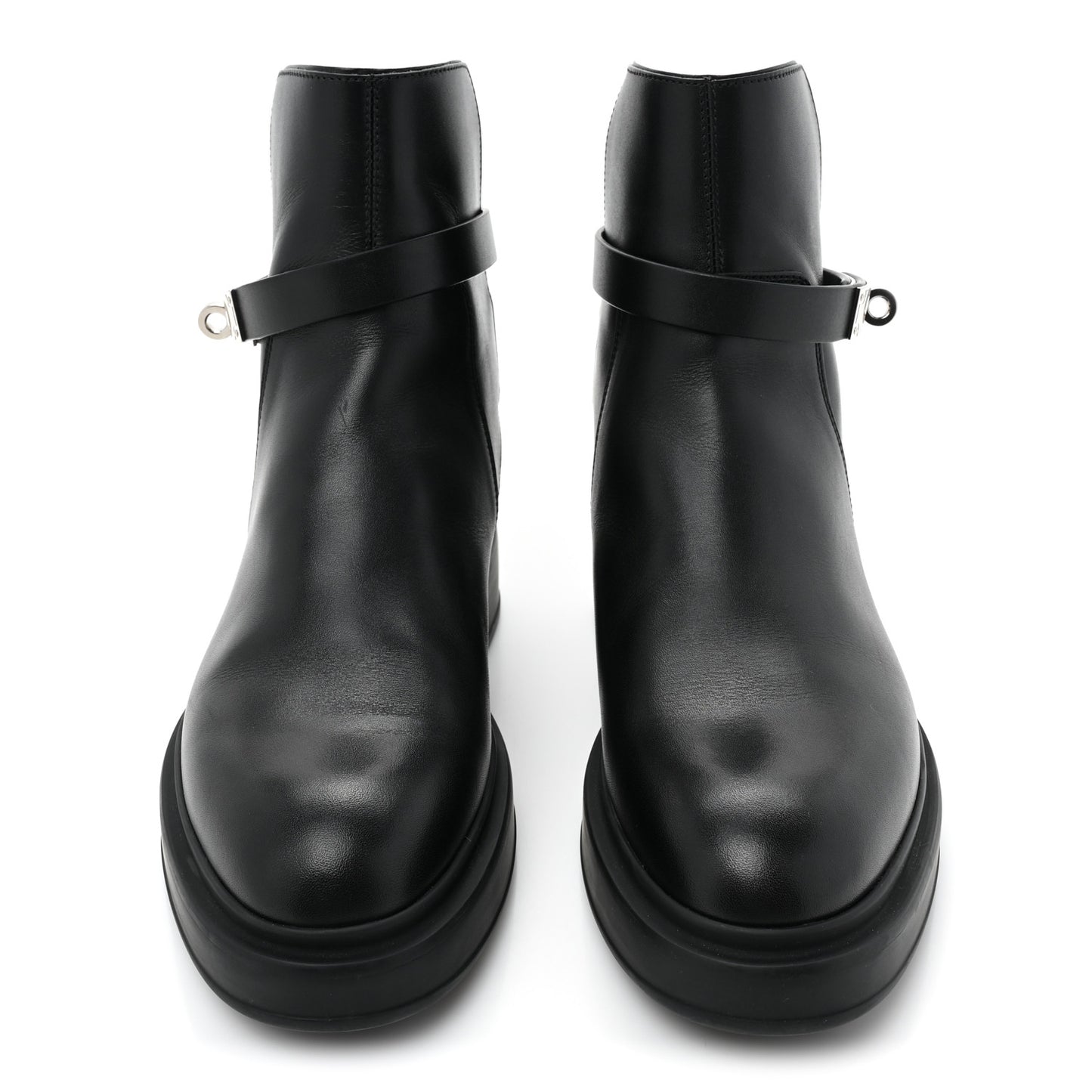 Calfskin Veo Ankle Boots 36 Black