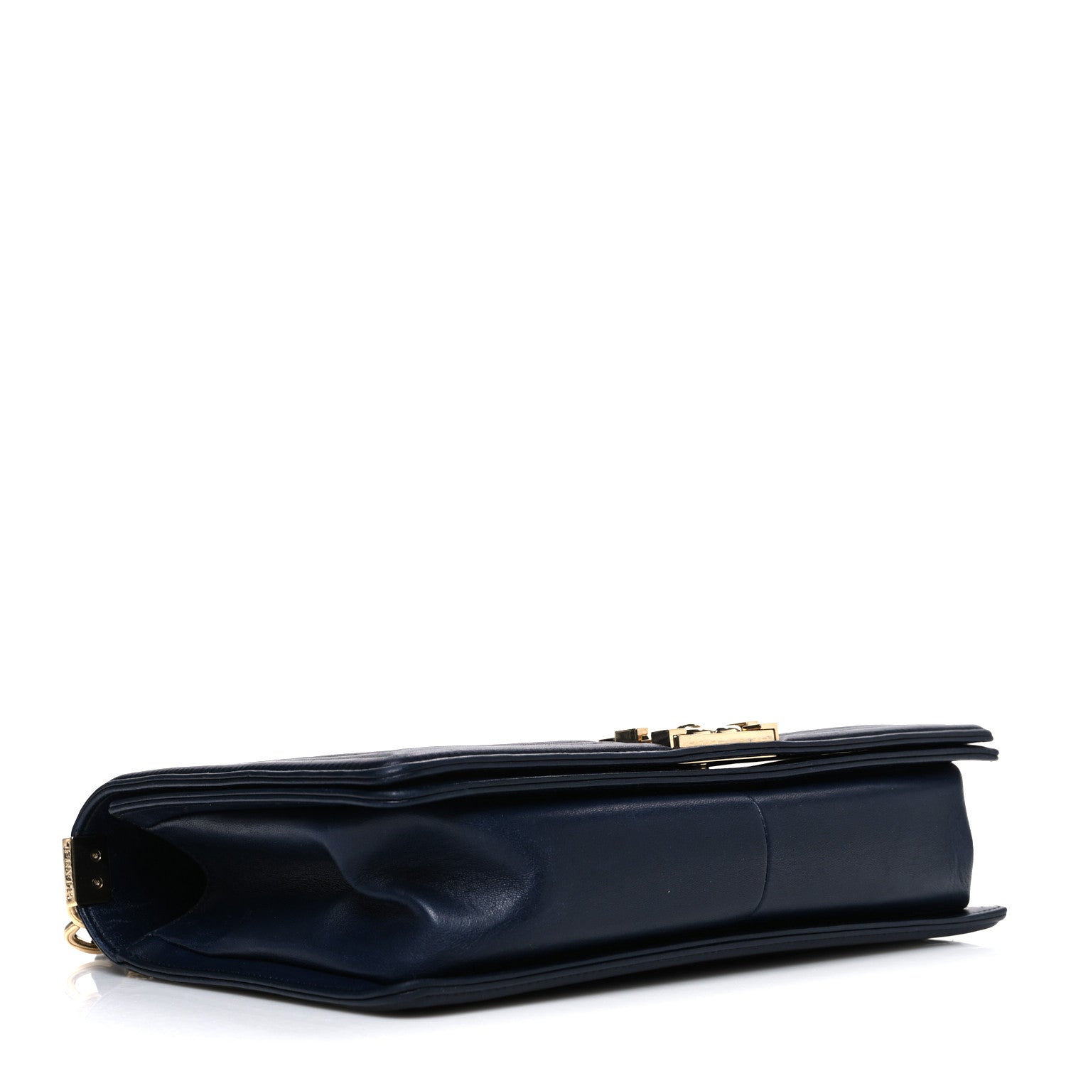 Chanel Lambskin Quilted New Medium Boy Flap Navy 4 of 11