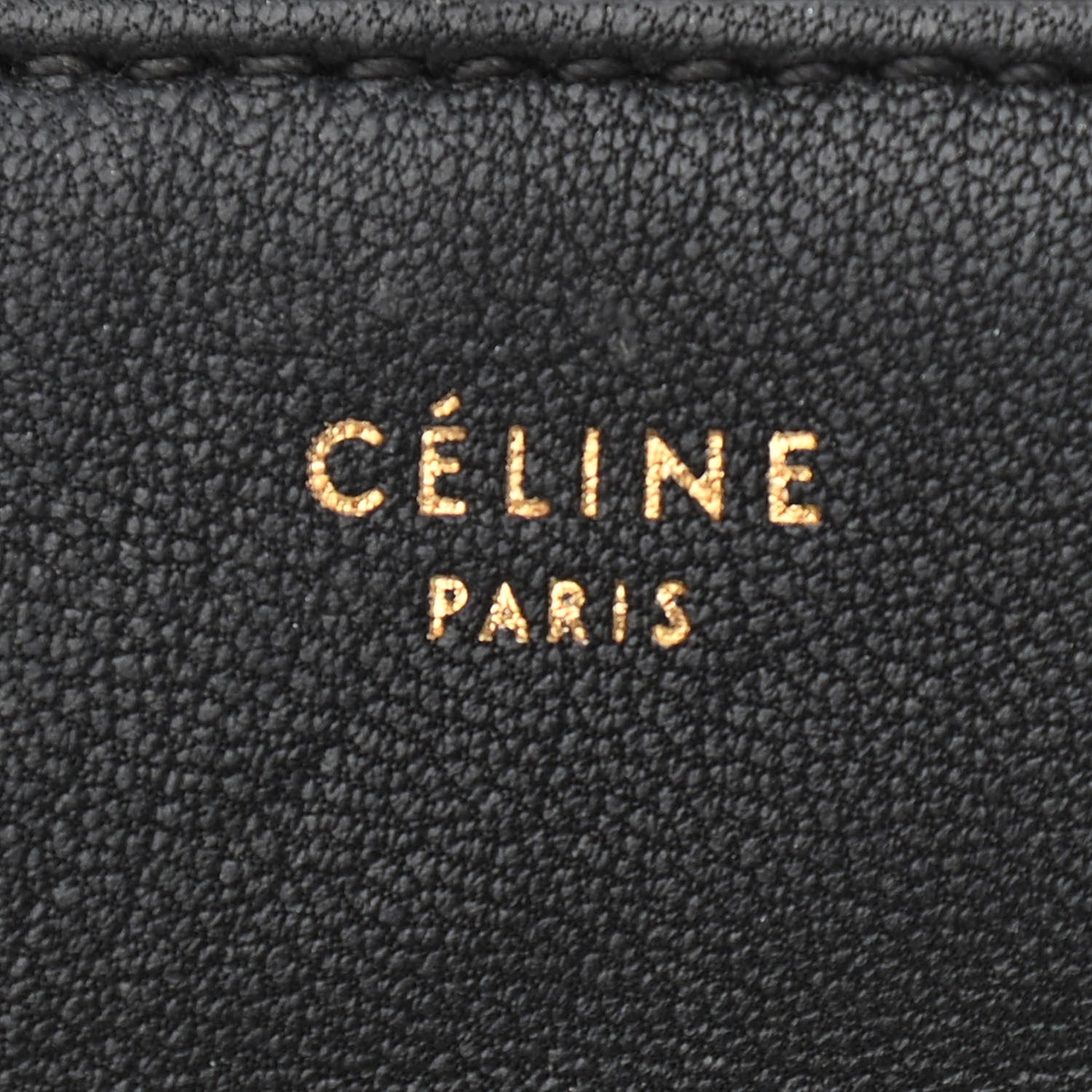 Celine Lambskin Large Trio Crossbody Bag Black 8 of 16
